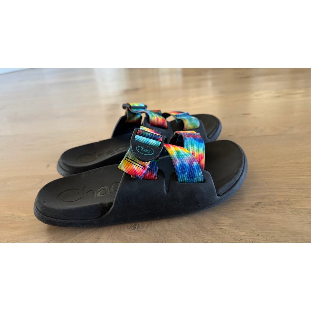 Chaco Women's Chillos tie dye Slide water sandal size 6